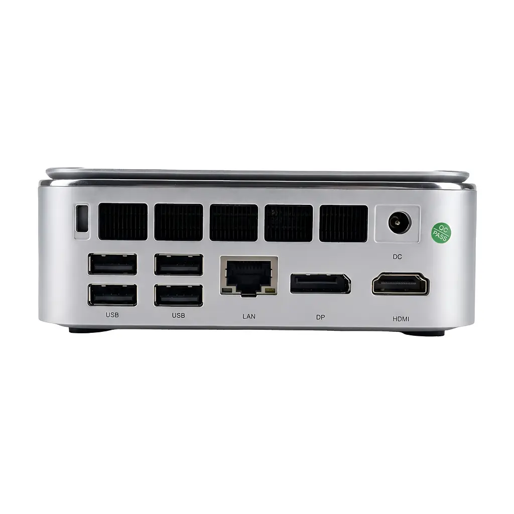 Міні-ПК Acepc PowerBox E3C / Intel i5 12450H / RAM 16GB / SSD512 GB / LAN / Wi-Fi / Bluetooth / Windows 11 Pro (Без ключа) / Сірий - фото 5