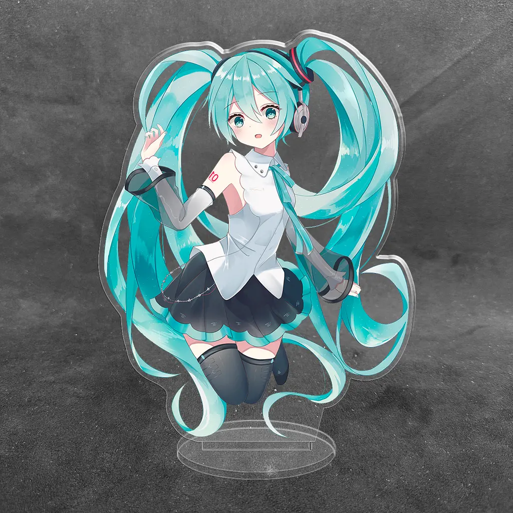 Акрилова колекційна фігурка Hatsune Miku Хатсуне Міку (7) 15 см - фото 2