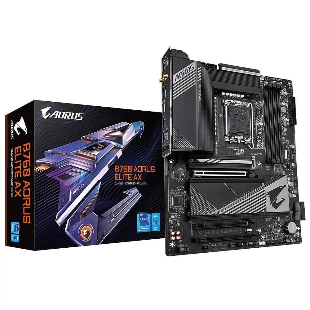 Материнська плата Gigabyte B760 Aorus Elite AX (B760 AORUS ELITE AX) (Socket 1700, Intel B760, ATX) Б/в - фото 5
