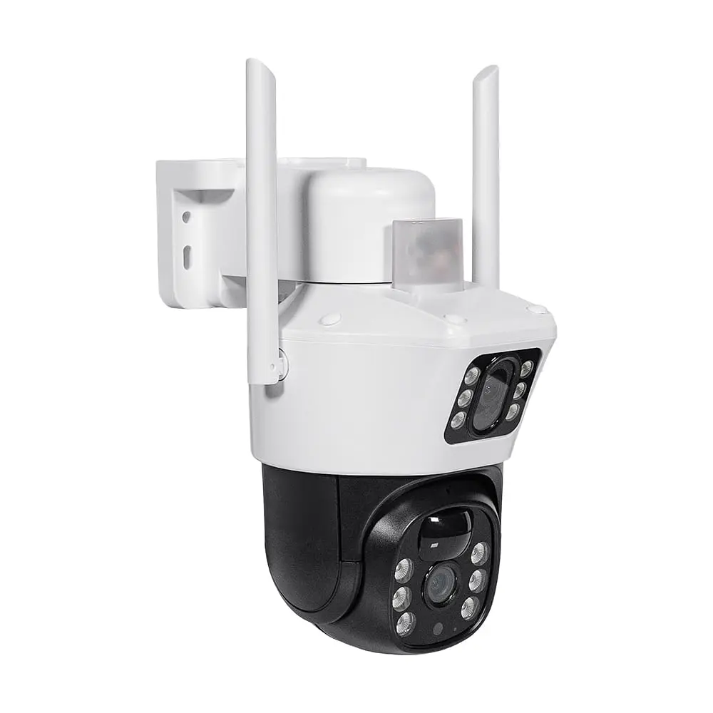 IP PTZ-відеокамера автономна з 4G та сонячною панеллю 2Mp+2Mp Light Vision VLC-9192IG/2C (Solar) White f=4mm, на акумуляторних батареях (75-00246) - фото 4