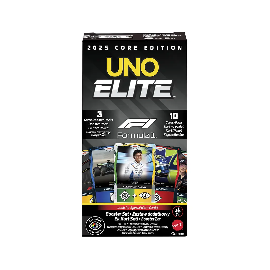 Дополнение к настольной игре UNO Elite F1 (JLV43) - фото 2