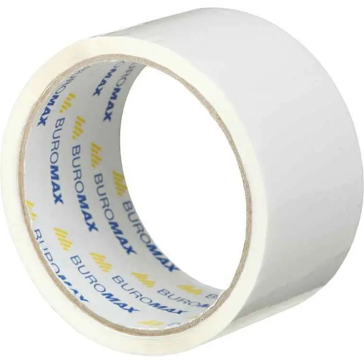 Клейка стрічка BUROMAX 35м пак. 48мм біла
