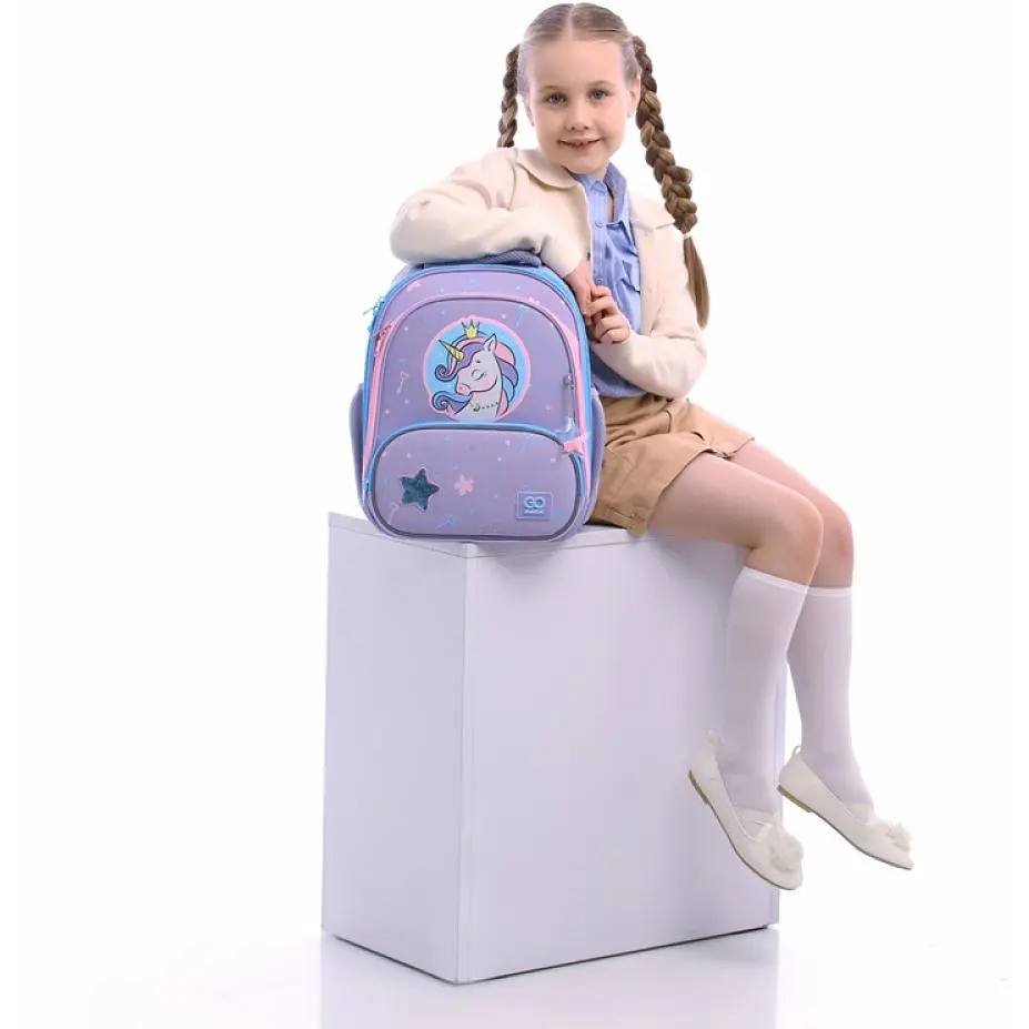 Рюкзак GoPack Education каркасний 597M-3 Fairytale Unicorn (GO25-597M-3) - фото 18