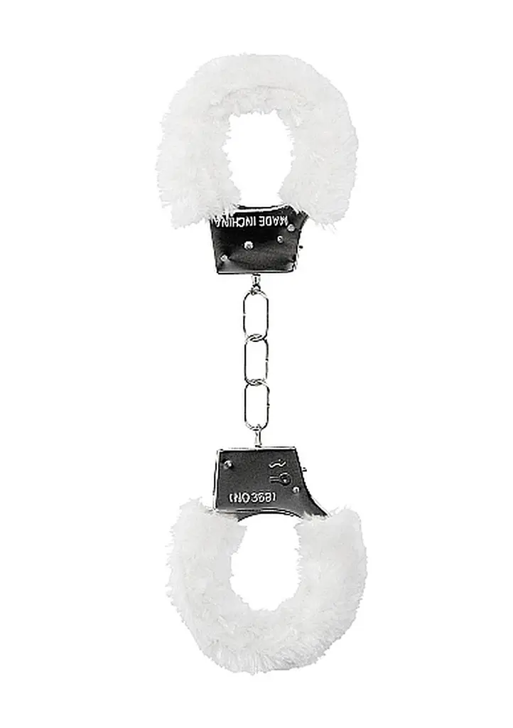 Наручники Beginners Handcuffs Furry - White Ouch! 36-OU002WHT 101706 - фото 7