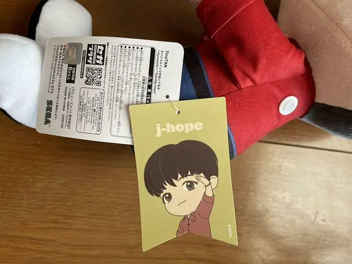 М'яка іграшка Sega Special Toy BTS J-Hope БТС Джей-Хоуп 30 см SST BTS JH 30 - фото 10