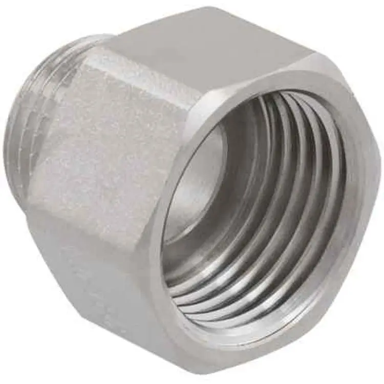 Перехідник RAFTEC 1/2"Вх3/8"З ВЗ, DN15х10, , нікель, P01005