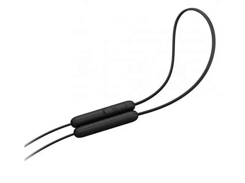Навушники з мікрофоном Sony WI-C310 Black - фото 3