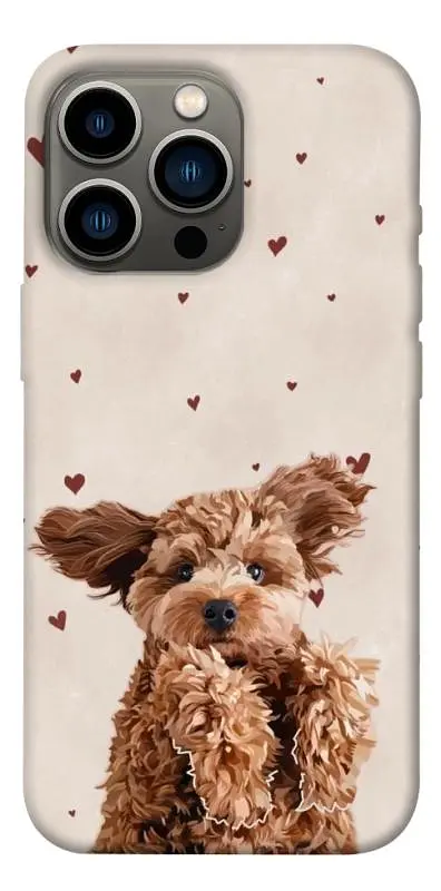TPU чохол Demsky Сute doggy для Apple iPhone 13 Pro (6.1")