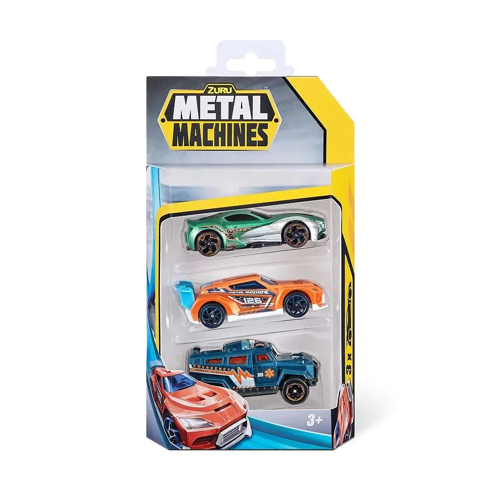 Машинки Zuru Metal Machines Car в ассортименте 3 шт. (6715) - фото 13