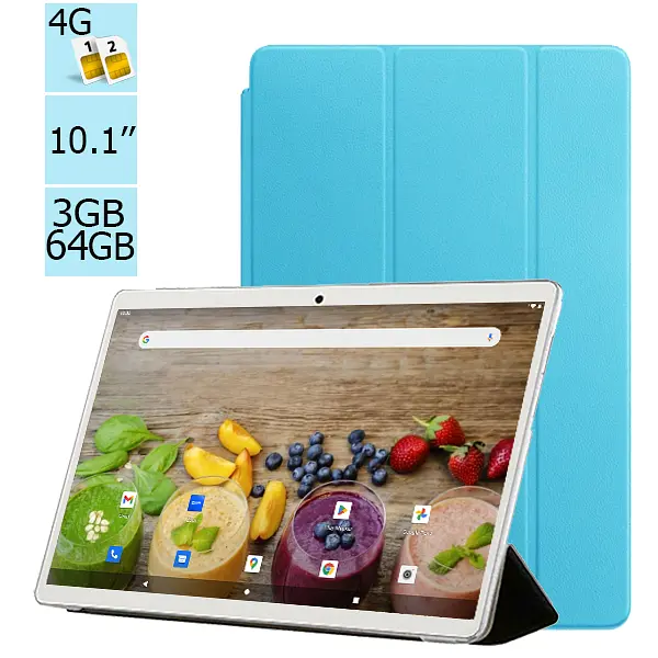 Планшет-телефон Adronix S 364 LTE Blue IPS 10.1''  3GB/64GB  + Чехол-книжка - фото 2