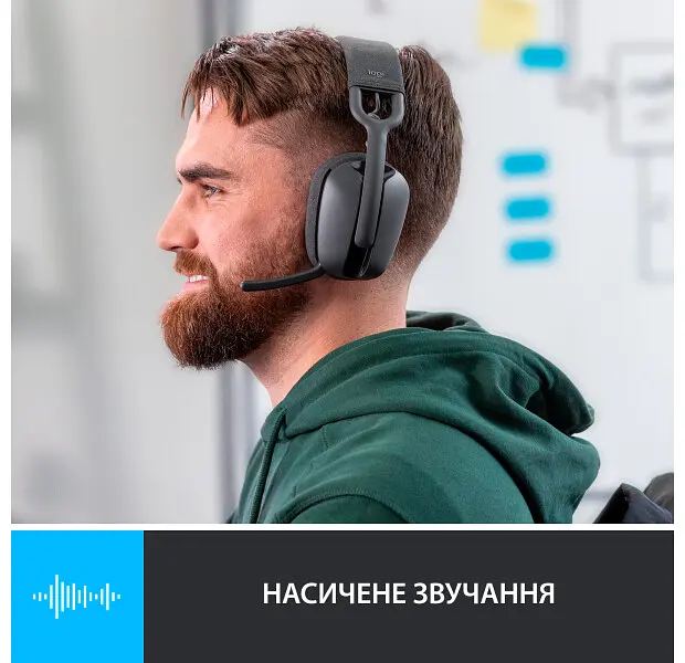 Наушники Logitech Zone Vibe 100 Wireless Graphite (981-001213) - фото 4