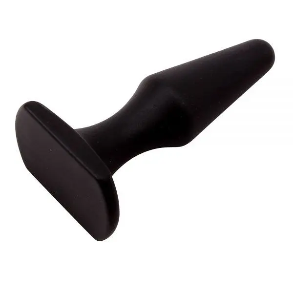 Анальная пробка Chisa Black Mont soft touch, 10х4 см, черный - фото 2