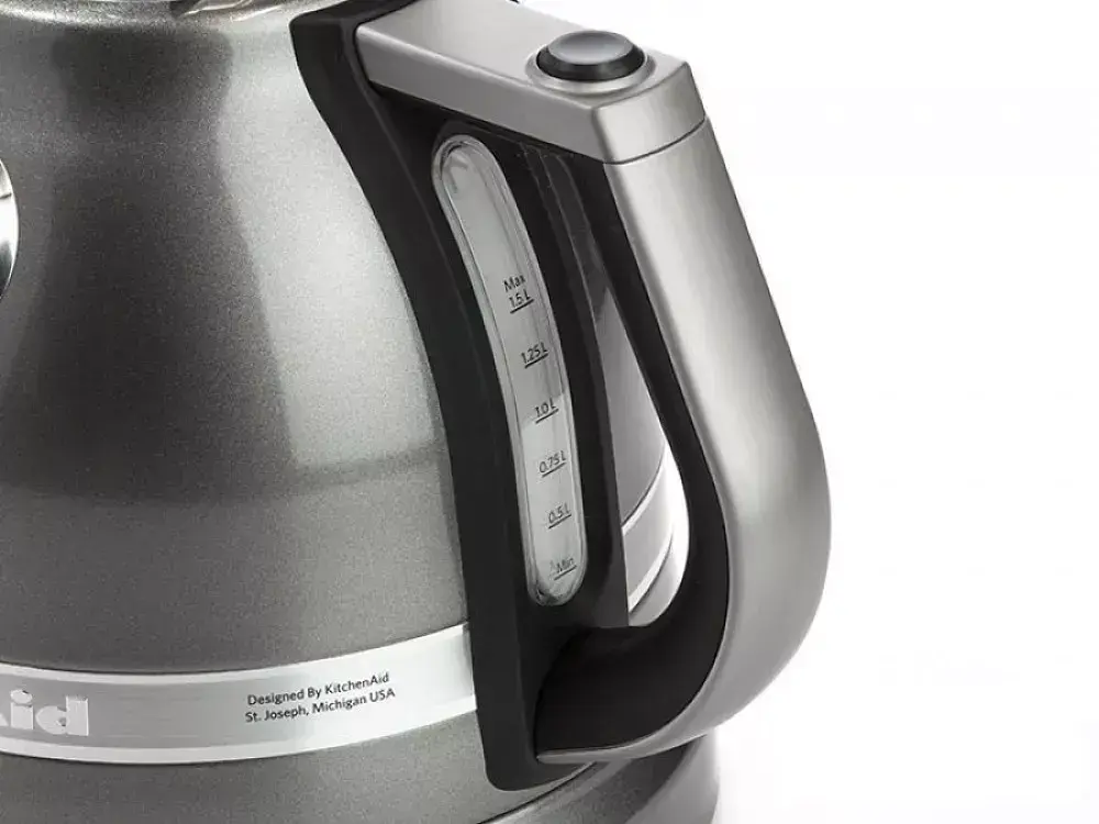 Електрочайник KitchenAid Artisan 1,5 л 5KEK1522EMS срібний медальйон - фото 4