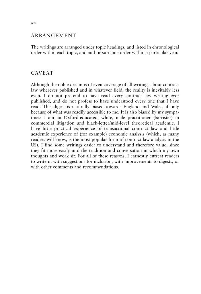 Contract Law: An Index and Digest of Published Writings - фото 7