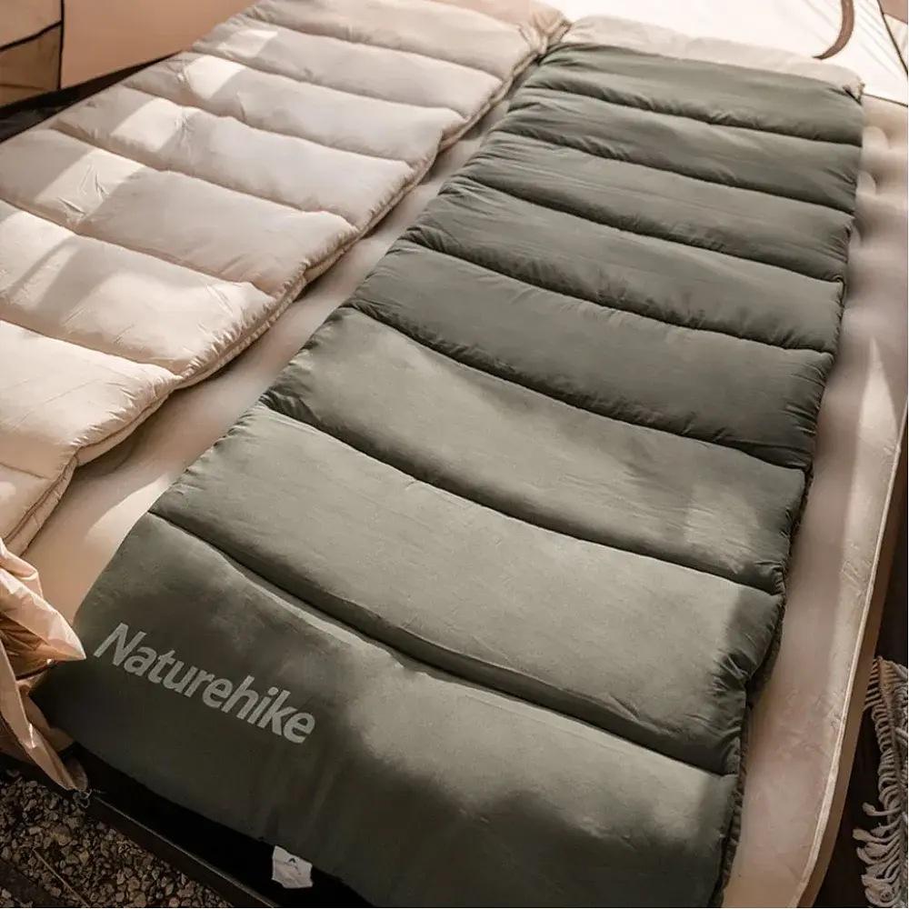 Спальний мішок Naturehike LD350 CNK2300SD016 Dark Green - фото 7