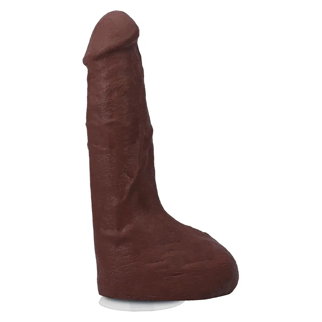 Фалоімітатор, що кінчає Doc Johnson The Realistic Cock ULTRASKYN Squirting 9.5 Inch, 21.6 см - фото 2