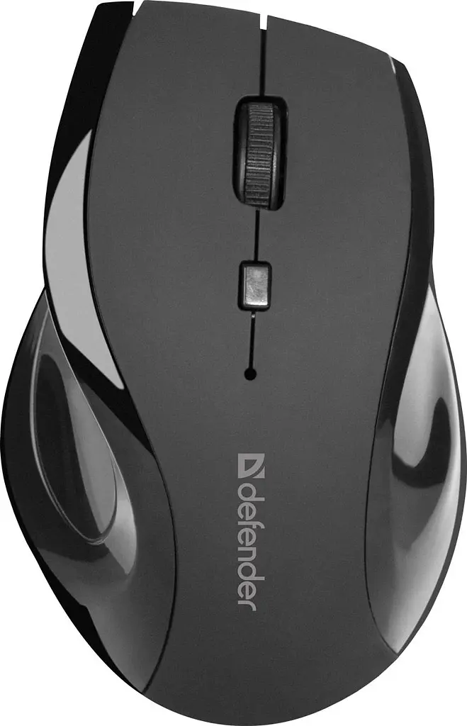 Комп'ютерна мишка Defender Accura MM-295 бездротова,6 кн. до 1600 dpi чорна (52295) - фото 6