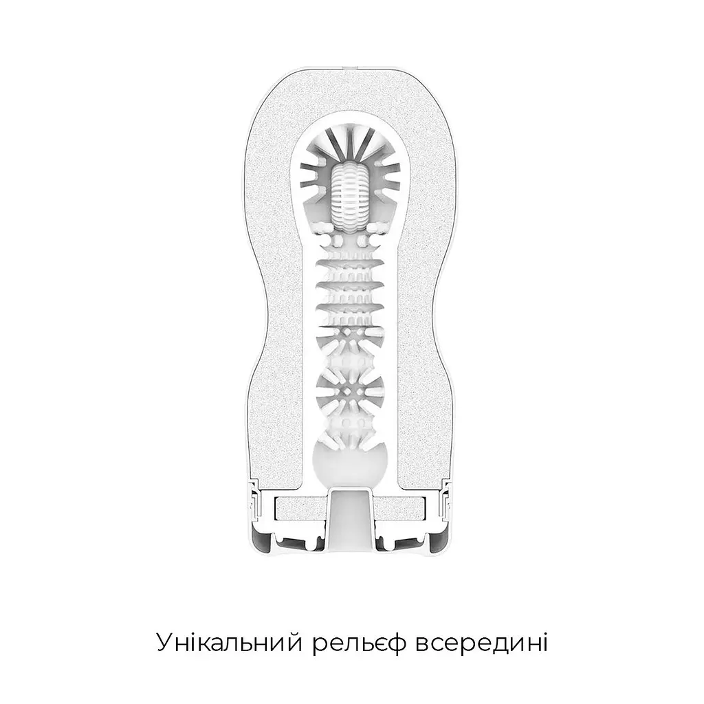 Мастурбатор Tenga Deep Throat (Original Vacuum) Cup (глибоке горло) Gentle з вакуумною стимуляцією - фото 3