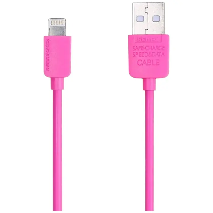 Кабель Remax Light cable Lightning 1m Pink