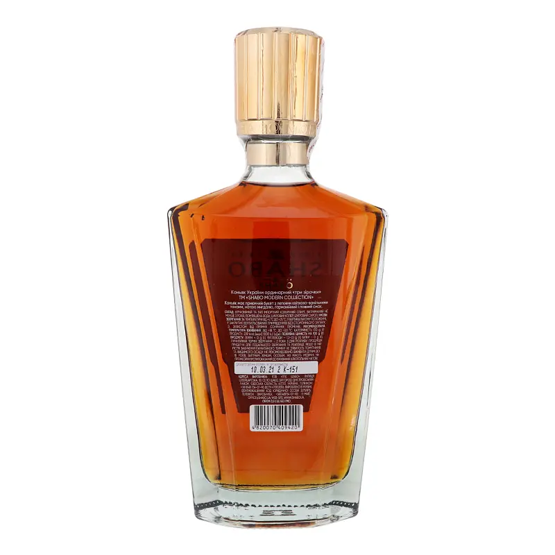 Коньяк Украины Shabo Modern Collection VS 3 звезды 40% 0.5 л (840839) - фото 2