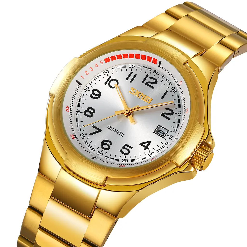 Наручные часы мужские 9320GDSI Gold-Silver Skmei acs0030920 - фото 2