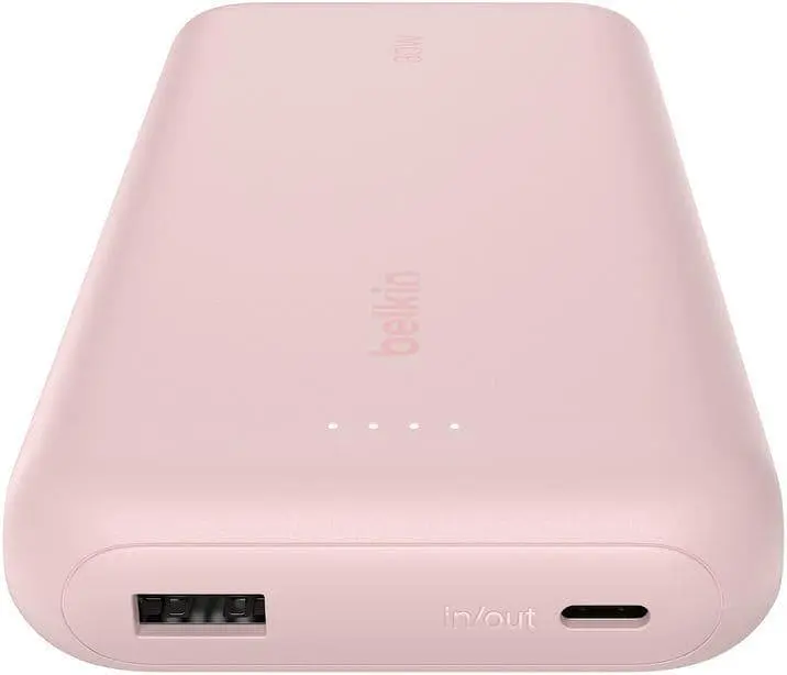 Павербанк Belkin Pink 20 000 mAh / 20 Вт (BPB024HQPK) - фото 13