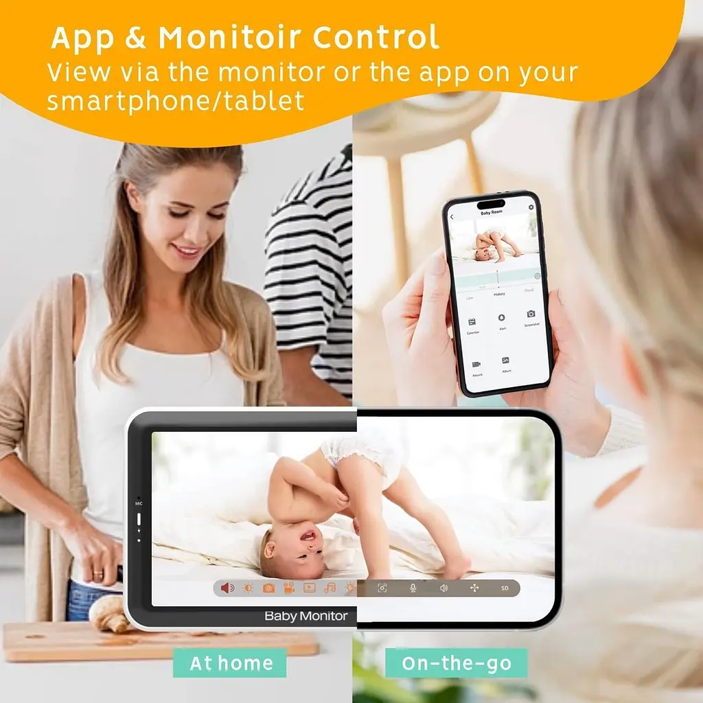 Видеоняня Baby Monitor T6X цифровая беспроводная - фото 8