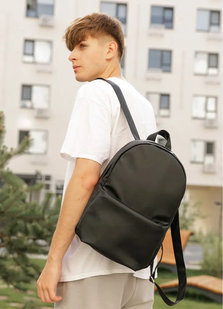 Чоловічий рюкзак Sambag Brix RQH чорний 35 х 25 х 12 см (11521001m)