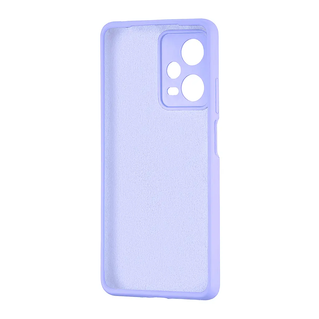 Чохол Silicone Case Xiaomi Redmi Note 12 Pro 5G Lilac Purple - фото 2