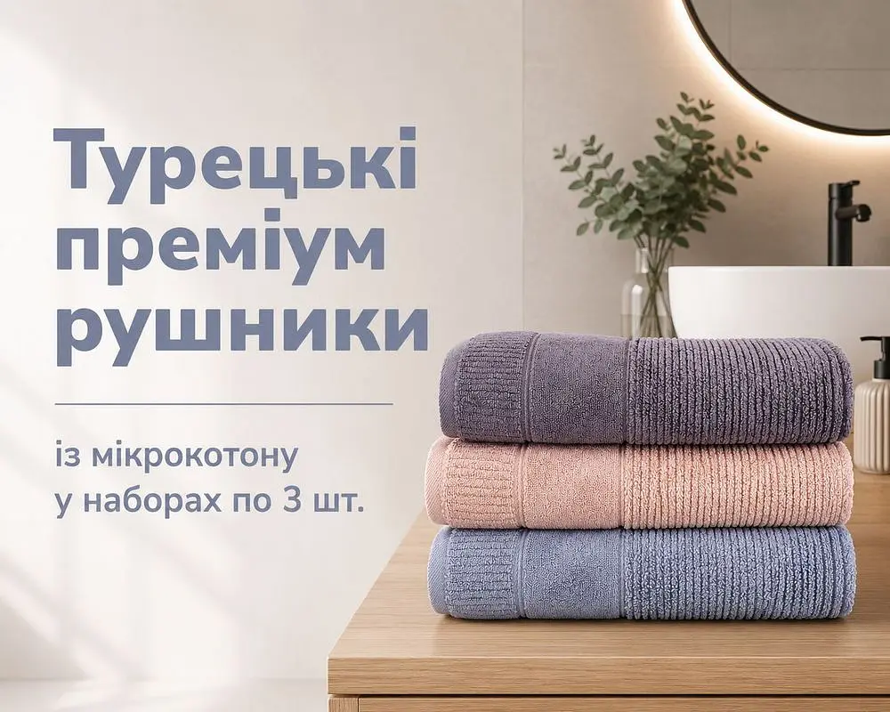 Набір турецьких махрових рушників Cestepe MicroCotton Premium 3 штуки 70x140 Nevara щільність 600 г/м2 - фото 2