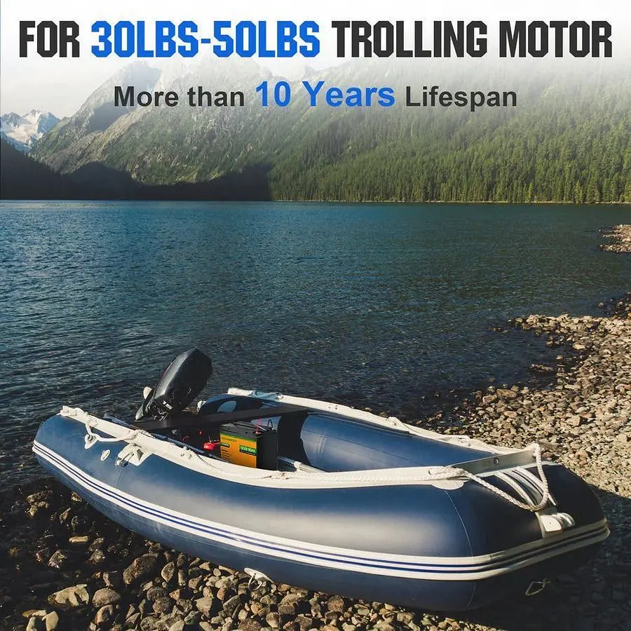 Акумулятор Eco-Worthy LiFePO4 12V (12.8V/50Ah/640Wh) (Eco-Worthy-1250) [164620] - фото 8