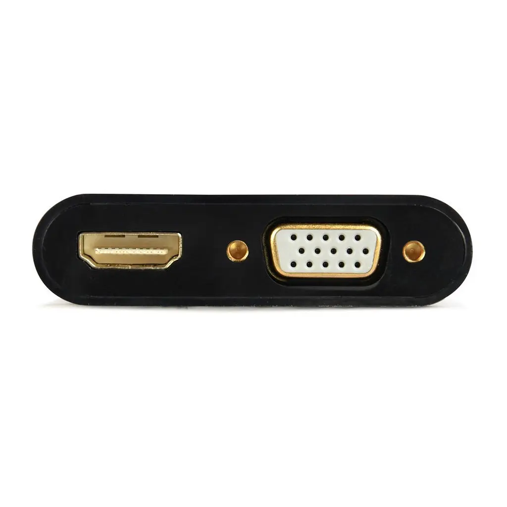 Переходник Cablexpert VGA to HDMI/VGA+audio 3.5mm (A-VGA-HDMI-02) - фото 4
