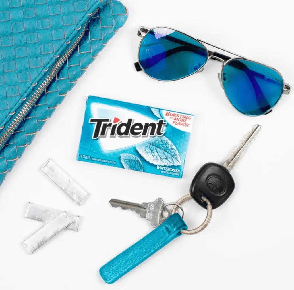Жувальна гумка Trident Wintergreen Sugar Free Gum 14 стіків - фото 2