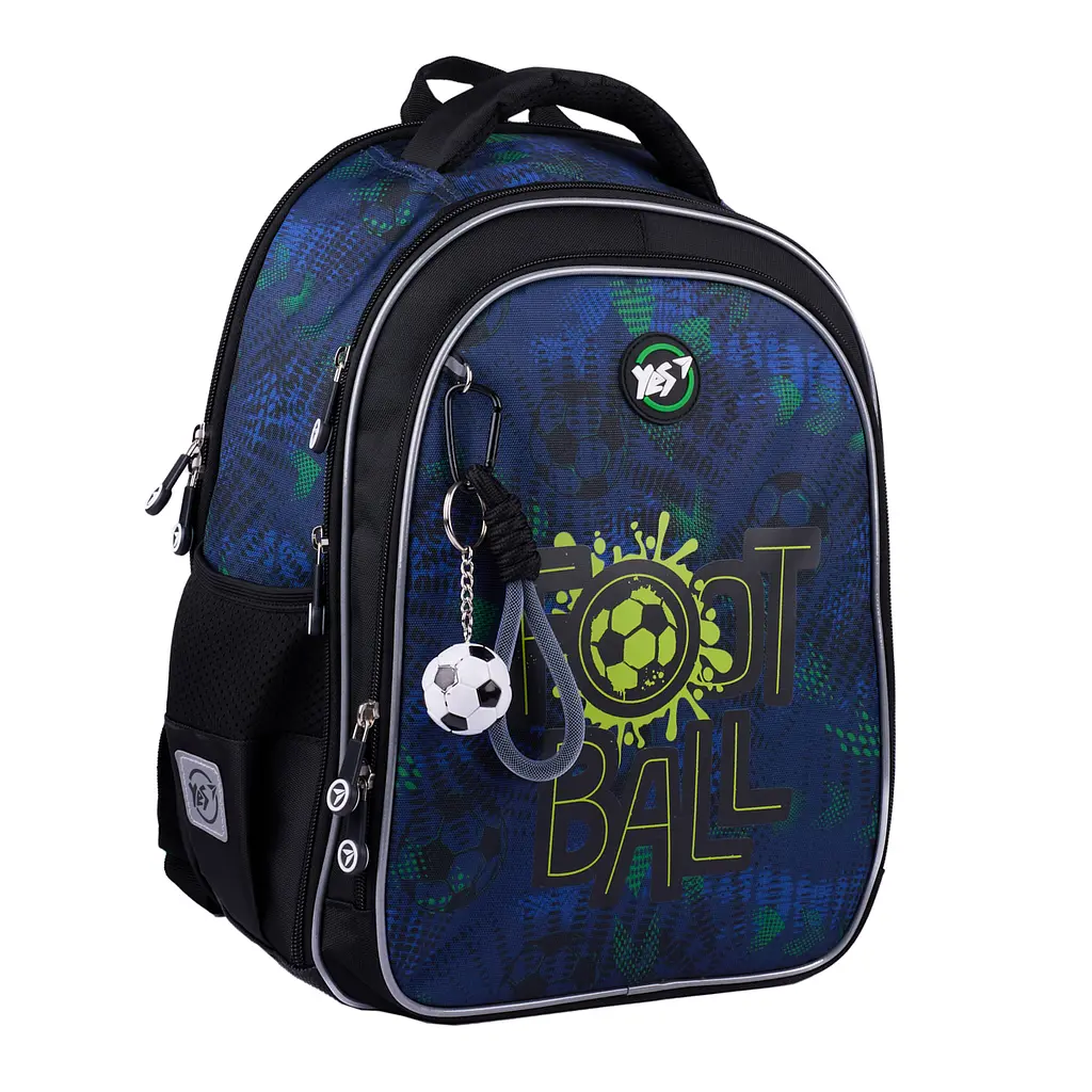Рюкзак шкільний YES S-111 Football Gamer 38х29х18 см Різнокольоровий (550106)