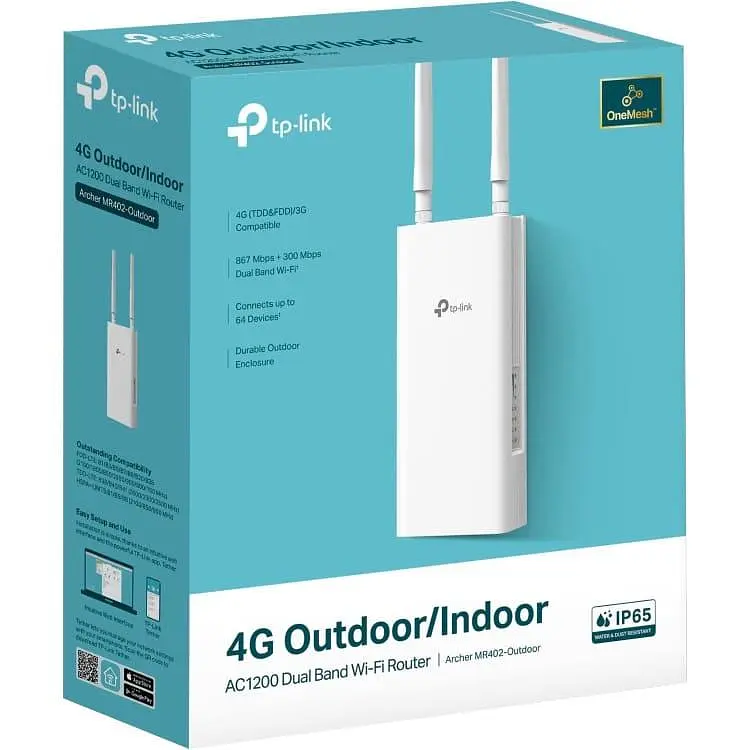 Роутер TP-Link 4G Archer MR402-Outdoor (Archer MR402-Outdoor) - фото 4