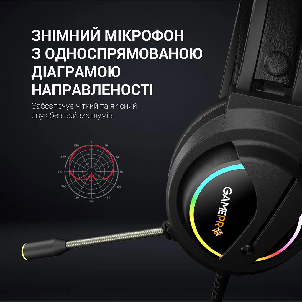 Навушники GamePro HS565 Nitro Black (HS565) - фото 8