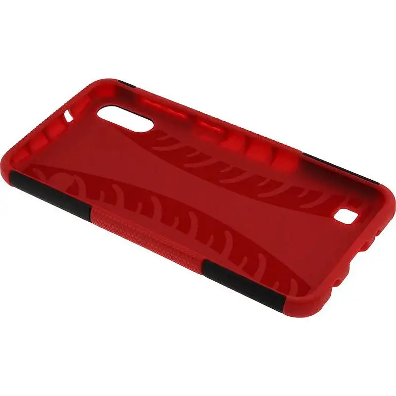 Чохол-накладка Toto Dazzle Kickstand 2 in 1 Case Samsung Galaxy A10 Red - фото 7