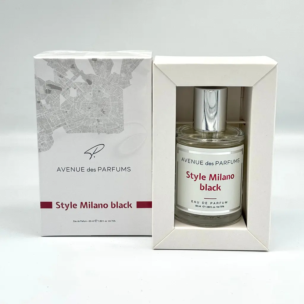Парфюмерная вода Style Milano black Avenue des Parfums 50 мл - фото 4