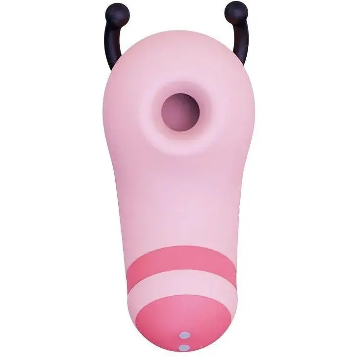 Вакуумний стимулятор з мікрострумами CuteVibe Beebe Pink на палець - фото 2