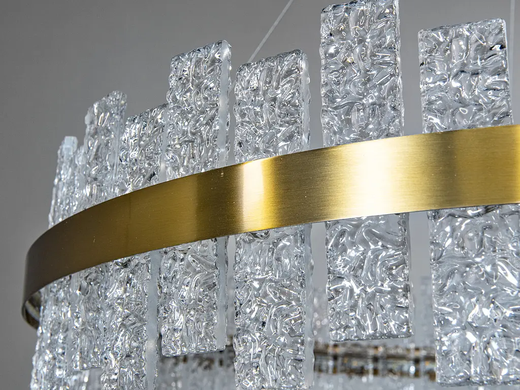 Люстра стельова LED LUXON Diasha 828/800BR, 90W, хром, 4950 лм, регульована висота, для кухні та інтер'єру - фото 6