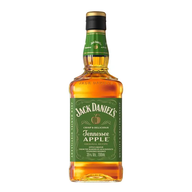 Упаковка ликера Jack Daniel's Tennessee Apple 35% 8.4 л (0.7 л х 12 шт.) - фото 2