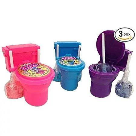 Льодяники з кислим порошком Kidsmania Sour Flush Toilet