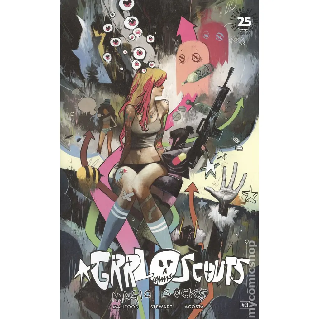 Grrl Scouts Magic Socks (2017 Image) #3B - Джим Махфуд