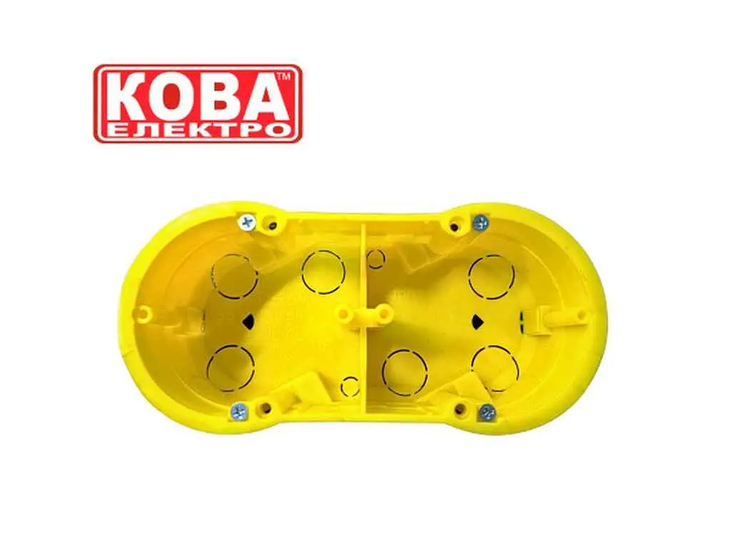 Коробка установча КОВА 60мм х 60мм РК-2*60 (бетон) - фото 3