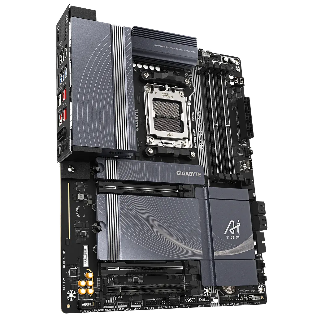 Материнська плата Gigabyte B850 AI Top Socket AM5 (B850 AI TOP) Б/В - фото 2
