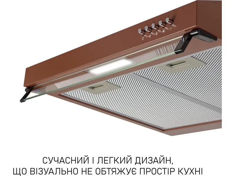Витяжка пласка Minola HPL 522 BR - фото 3