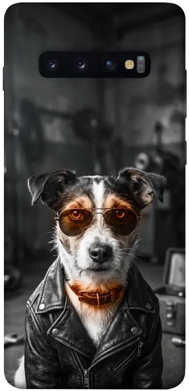 TPU чохол Demsky Jack rassel для Samsung Galaxy S10+