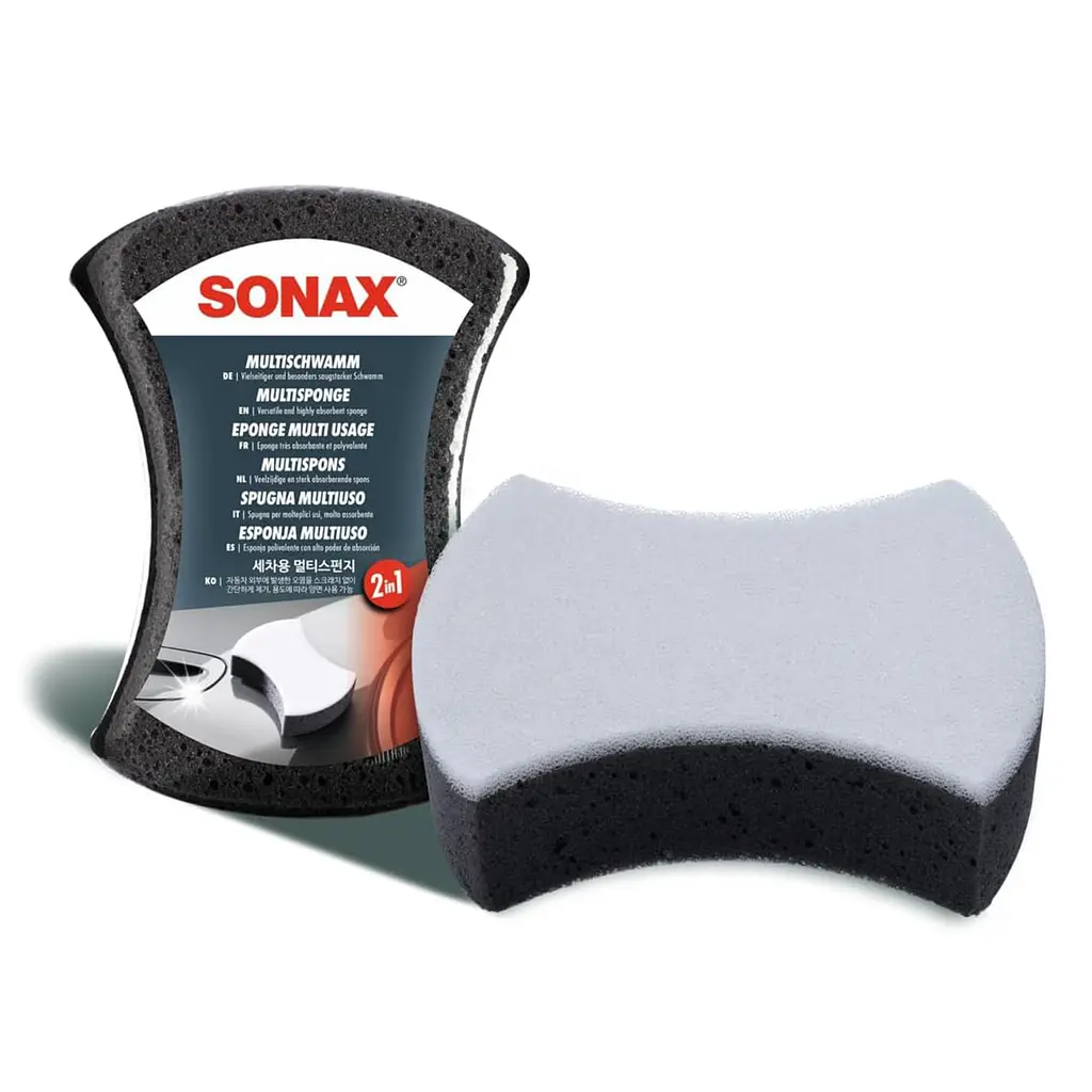 Багатоцільова двостороння губка SONAX Multischwamm (428000) - фото 2