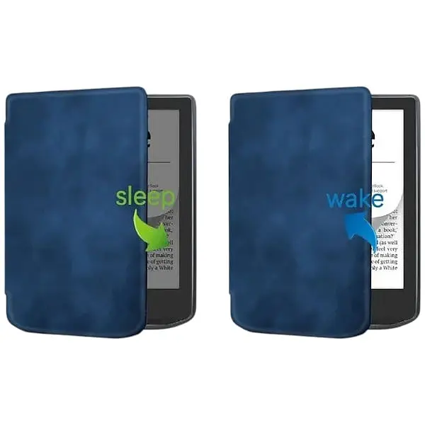 Чехол-книга BeCover Smart Case для PocketBook 629 Verse / 634 Verse Pro 6" Deep Blue (710452) - фото 4