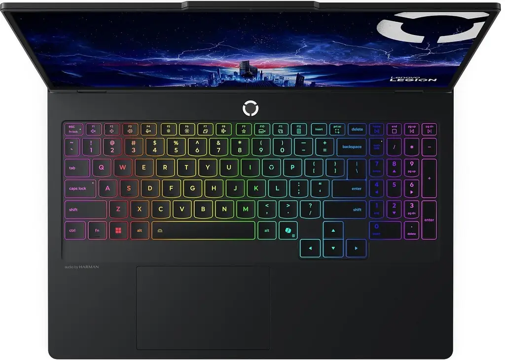 Ноутбук Lenovo 16 Legion Pro 5 16ADR10 2.5K IPS/Ryzen 9 8945HX/32GB/2TB/RTX 5070 8GB/DOS/Eclipse Black (83LT008NRA) - фото 4
